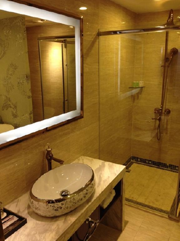 Tianguo Times Hotel ฝอซาน ห้อง รูปภาพ