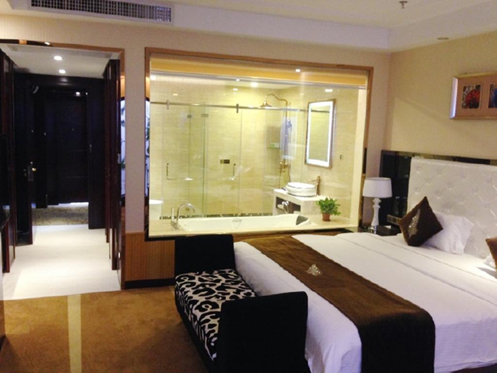Tianguo Times Hotel ฝอซาน ห้อง รูปภาพ
